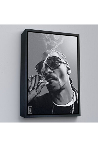 Oxyteez Tablo Snoop Dogg cu cadru din lemn-7690