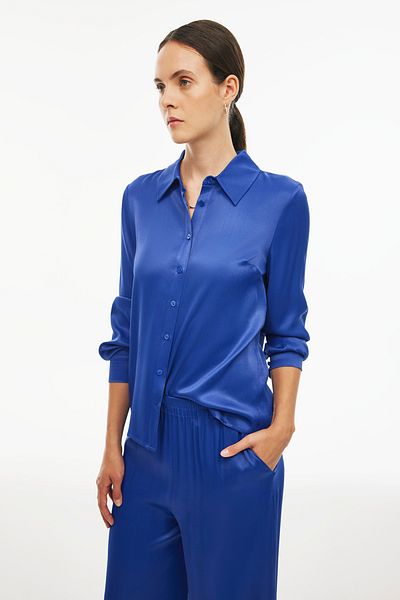 Perspective Дамска риза Clarys Regular Fit със стандартен размер Saks Color