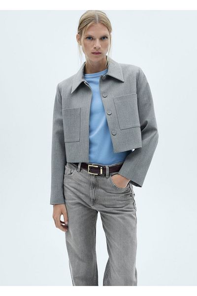 MANGO Woman Miami-Jeans mit mittlerer Taille und geradem Schnitt