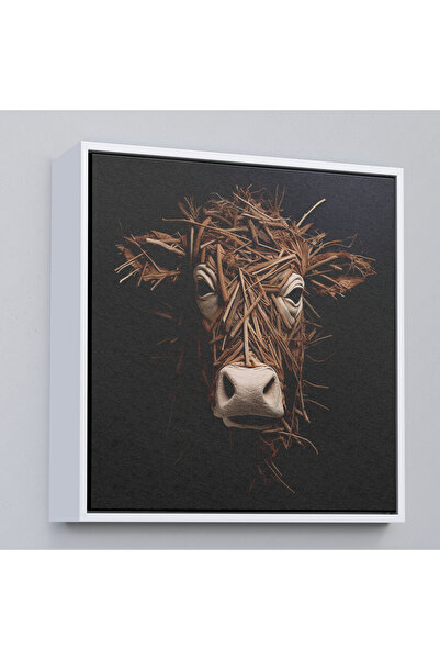 TAKI DERYASI Diagrama feței de vacă din ramuri din lemn-8334