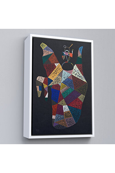 Oxyteez Wassily Kandinsky με ξύλινο πλαίσιο - Η εξουδετέρωση Ohne Titel Paint...