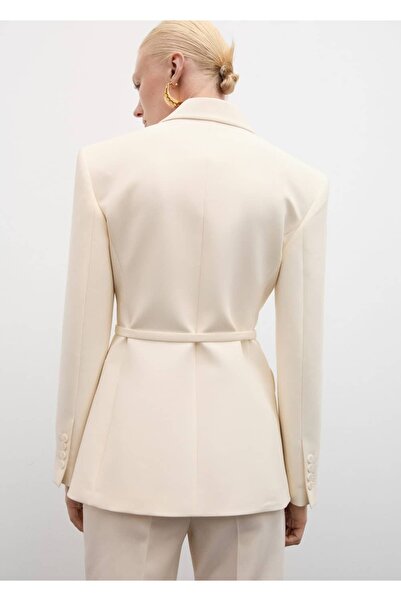 MANGO Woman Kemerli Blazer Ceket