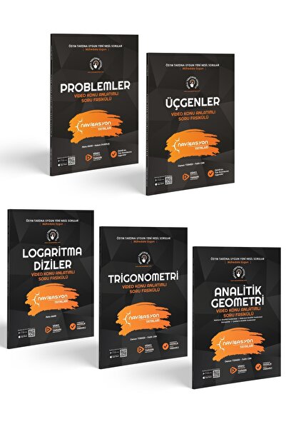 Navigasyon yayınları Tyt Ayt Problemler Üçgenler Logaritma Trigonometri Ve An...