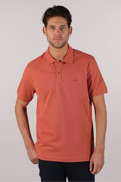 Arma Ανδρικό μπλουζάκι με καφέ Polo Y 22374303201