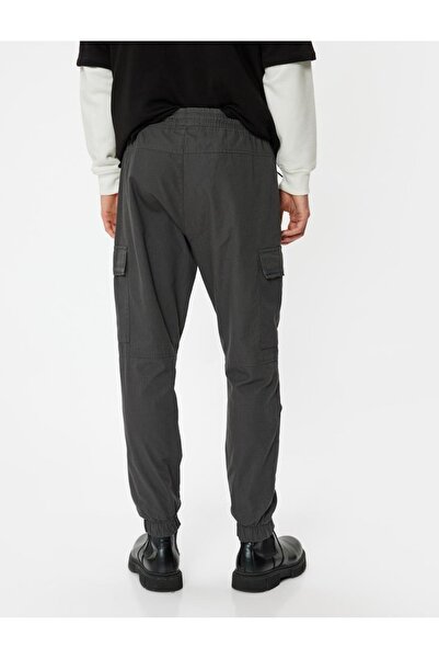 Koton Erkek Kanvas Pantolon 5wam40003hw Gri