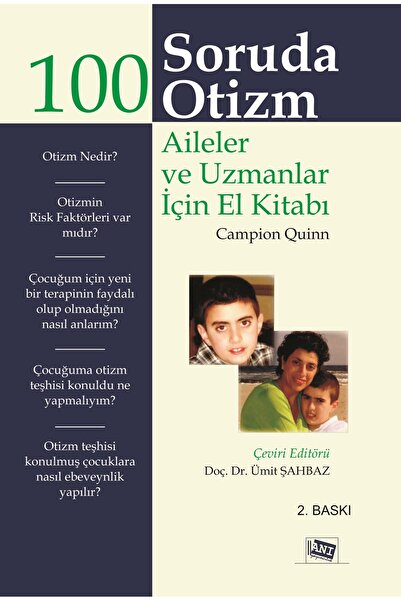 Anı Yayıncılık 100 Soruda Otizm