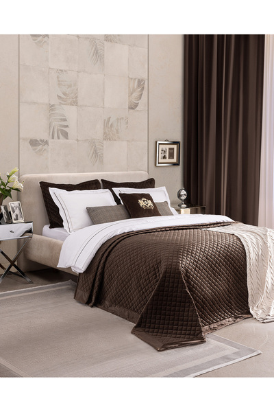 Madame Coco Montpellier 11 Parça Royal Set - Kahverengi