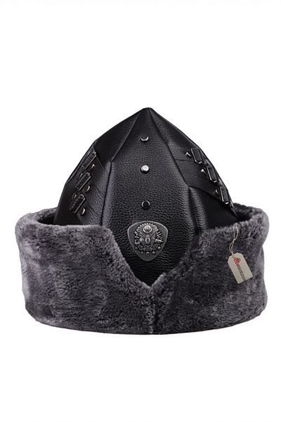 Hediyeleşin BURK, HEART, Traditional Kayi Alpine Hat, Black - 3110