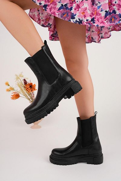 MUGGO Venessa Guaranteed Women's Thick Sole Boots