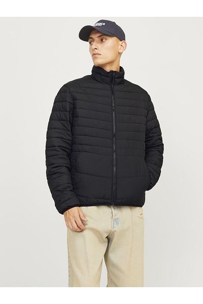 Jack & Jones معطف منتفخ للرجال من Jjestate Noos - قابل للتعبئة، نوع الأكمام، 12256985   أسود