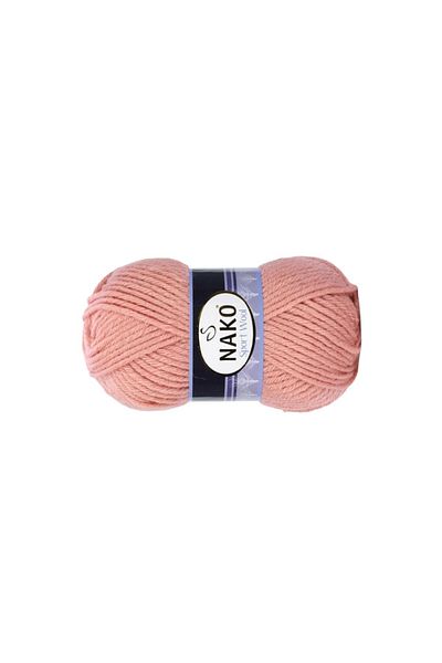 NAKO 1 Piece Sport Wool Scarf - Beanie Jacket and Vest Knitting, Thread Wool No: 2807 Bonsai Flower