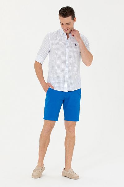 U.S. Polo Assn. Ανδρικό υφαντό σορτς Saks 50263898-vr045