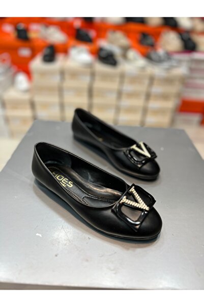 Hacıoğlu Ayakkabı Balerini eleganti pentru femei cu cataramă Hco