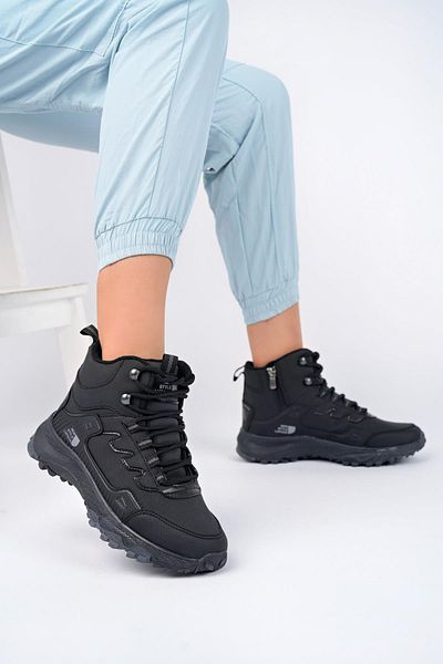 MUGGO Unisex Iceland Guaranteed - Side Zipper Lace-up Winter Trekking Boots