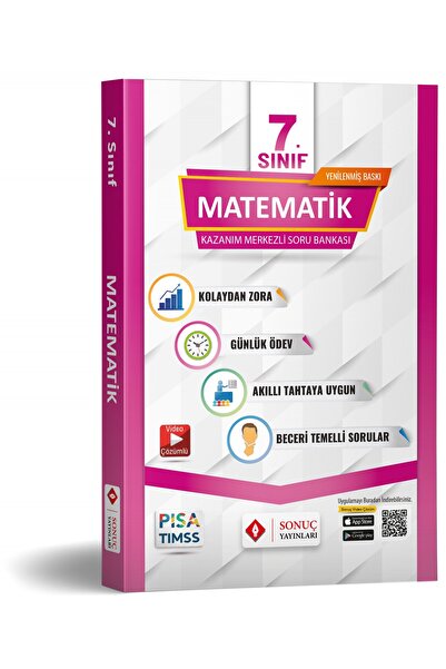 Sonuç Yayınları 7.sınıf Matematik Modüler Set Sonuç Yayınları Ortaokul 2025 - 2026