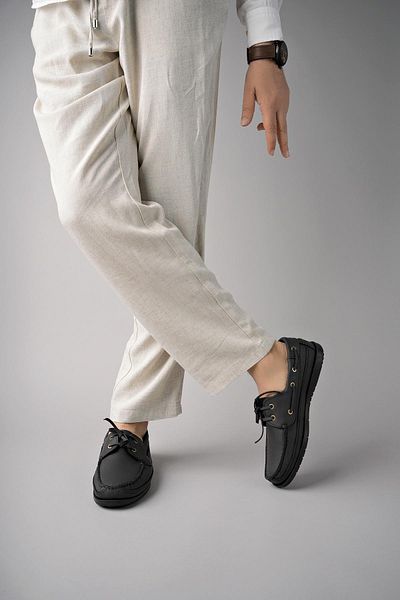 MUGGO Ανδρικά καθημερινά κλασικά casual παπούτσια από γνήσιο δέρμα Sidro Guaranteed