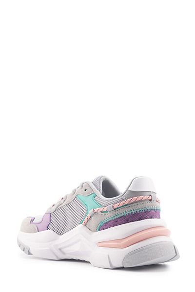 U.S. Polo Assn. 101502371   Vincent WMN 4FX US Polo Assn. Γυναικεία αθλητικά παπούτσια - Γκρι/Λιλά/Πράσινο Α 101502371