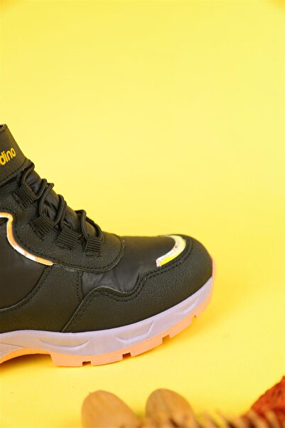 Dudino 31-35 Numara Dudino Akı Funny Kız Çocuk Siyah-lila Renk Waterproof Bot