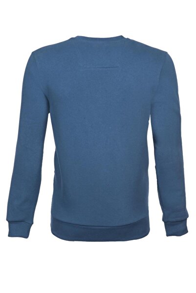 Arma Чоловічий синій світшот з коміром-велосипедом K21124908002