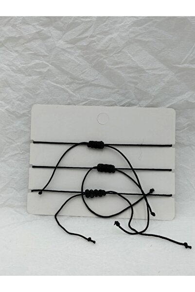 Arjew 3lü Nazar Boncuklu Ip Bileklik Seti