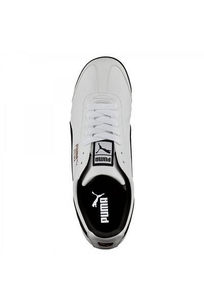 Puma Ρώμη Basic 353572 -04 Unisex Sneakers - Λευκό και Μαύρο