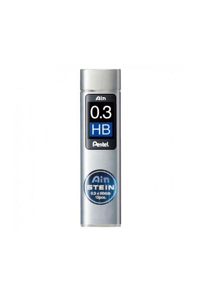 Pentel Ain Stein 0.3 Mm Hb 15 Min (TIE)