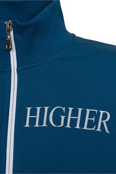 Arma Men's Light Sapphire Blue Polo Zippered Sweatshirt K 21324922301
