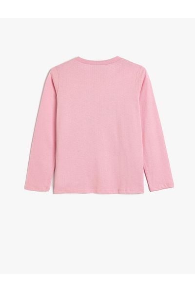 Koton Pink Girl's Sweat 5wkg10025ak