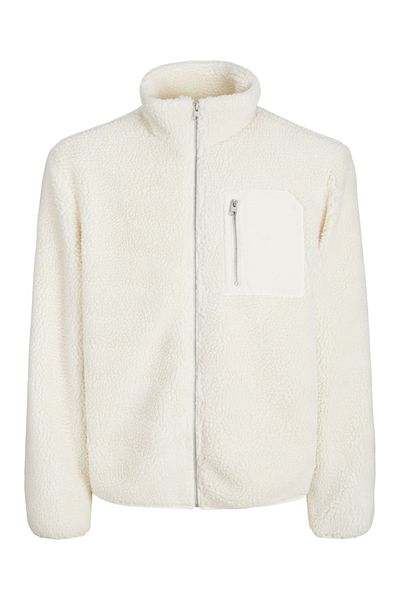 Jack & Jones Jjebradley Teddy Jacket Noos Ανδρικά Παλτό 12258417 Cloud Dancer