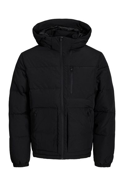 Jack & Jones Men's Puffer Coat - Jjeotto 12258416   Black