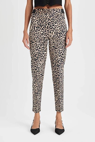 DeFacto Kadın Kanvas Pantolon J8741az/bg350 Stone