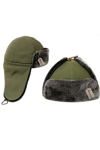 Hediyeleşin BURK, HEART, Traditional Kayi Alpine Hat, Fabric, Beanie with Headphones - 3160