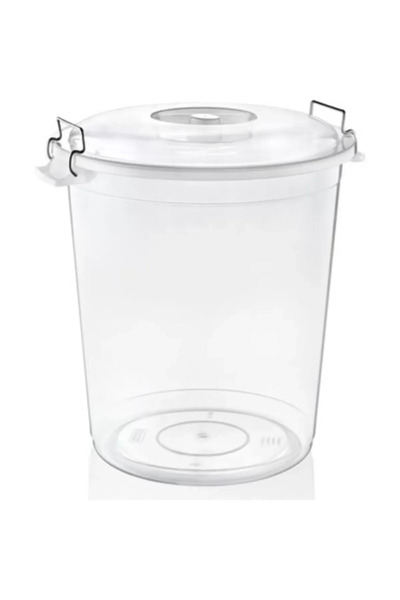 Royaleks Group دلو البقوليات الشفاف سعة 50 لتر - Royaleks ASD173