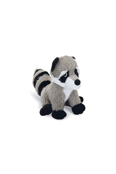 Karlie Karlie Raccoon Figured Sound Plush Pet Toy Drstr