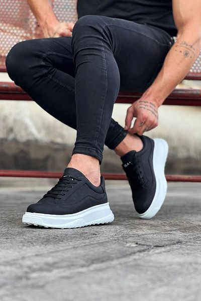 Wovna Black Men's Shoes