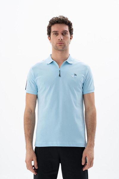 Arma Tricou albastru pentru bărbați, cu gât polo, Y 25374304501
