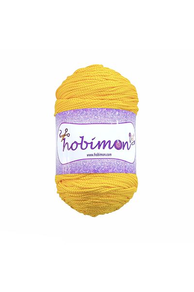 hobimon 1184 - Μαλακό Πολυεστέρα Μακραμέ 250 Γρ. 175 χλστ.