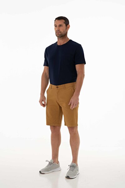 Arma Ανδρικό σορτς καφέ κανονική εφαρμογή Y 25505278501