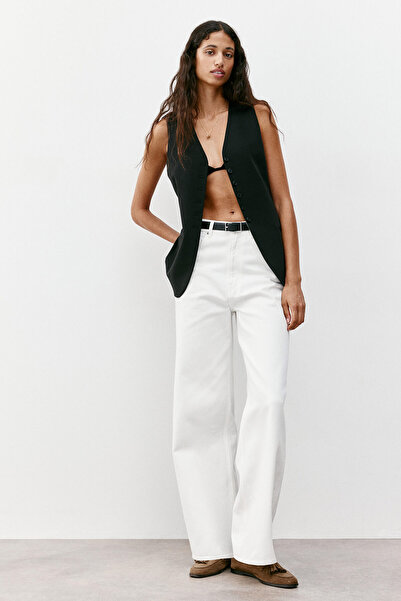 H&M Viskoz Karışımlı Takım Yeleği