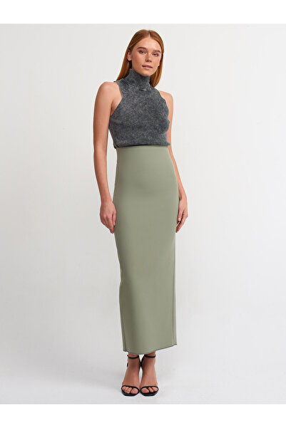 Dilvin 10511 Culoare antracit Half Turtleneck Ball Tricoturi decolorate