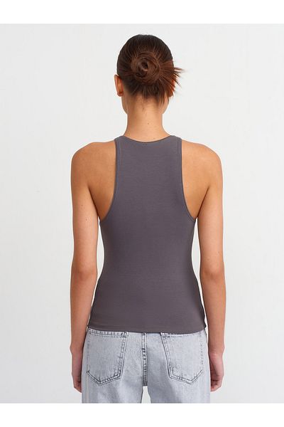 Dilvin Μπλουζάκι 3694 Smoked Halter Neck