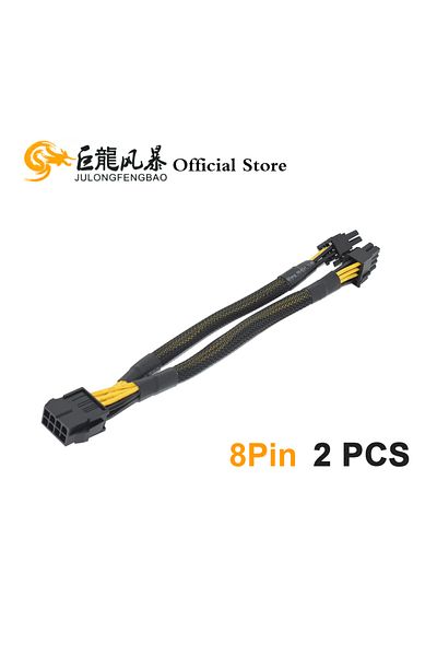 Choice 8PIN Plus-2 JULONGFENGBAO 1/2 PCS 6Pin 8Pin PCI Express to Dual PCIE 8 (6+2)Pin Power Cable Graphics