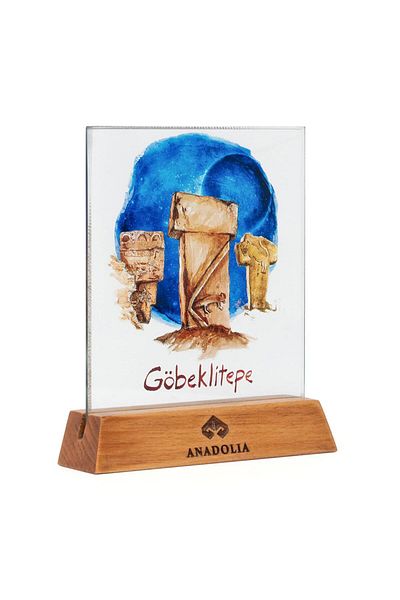 Anadolia Σειρά Göbeklitepe - Διακοσμητικό γυάλινο αντικείμενο Sky Small Size