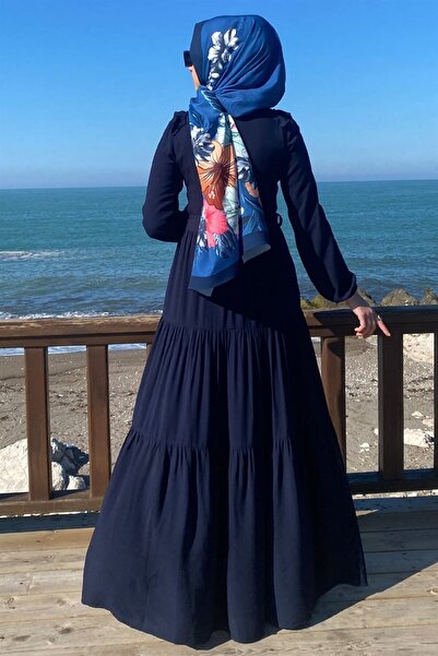 Rabia Şamlı Φόρεμα Bade Navy Blue