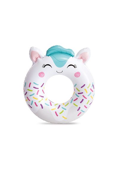 Intex 76 Cm Children's Swimming Ring with Cute Cat Figure (59266)