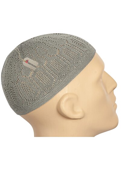 Hediyeleşin Καπέλο προσευχής MERCAN, Εύκαμπτο καπέλο πλεκτό μηχανικά - 12 τεμ...