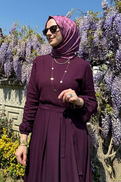 Rabia Şamlı Φόρεμα με δαμάσκηνο
