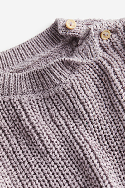 H&M 2 Parçalı Pamuklu Triko Set