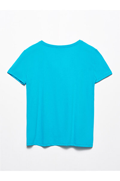 Dilvin 3470 DILVIN V-NECK BASIC T-SHIRT