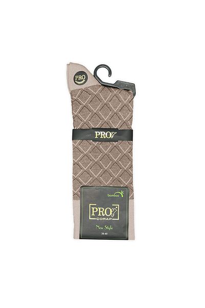 Pro Çorap Мъжки чорапи G.Poti Bamboo, бежови (17005-R1)